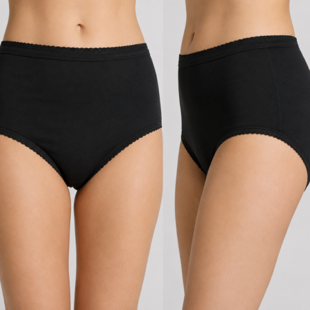 Ladies Full Brief Absorbent Plus Women's incontinence pants black