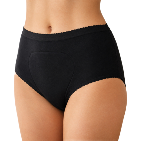 Ladies Full Brief Super Women's incontinence pants black