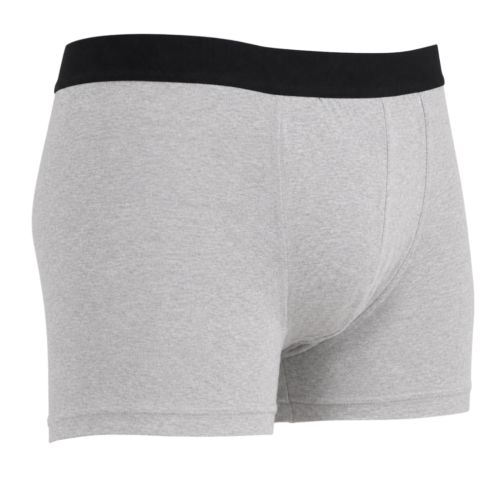 Men's Protective Incontinence Trunks - Grey
