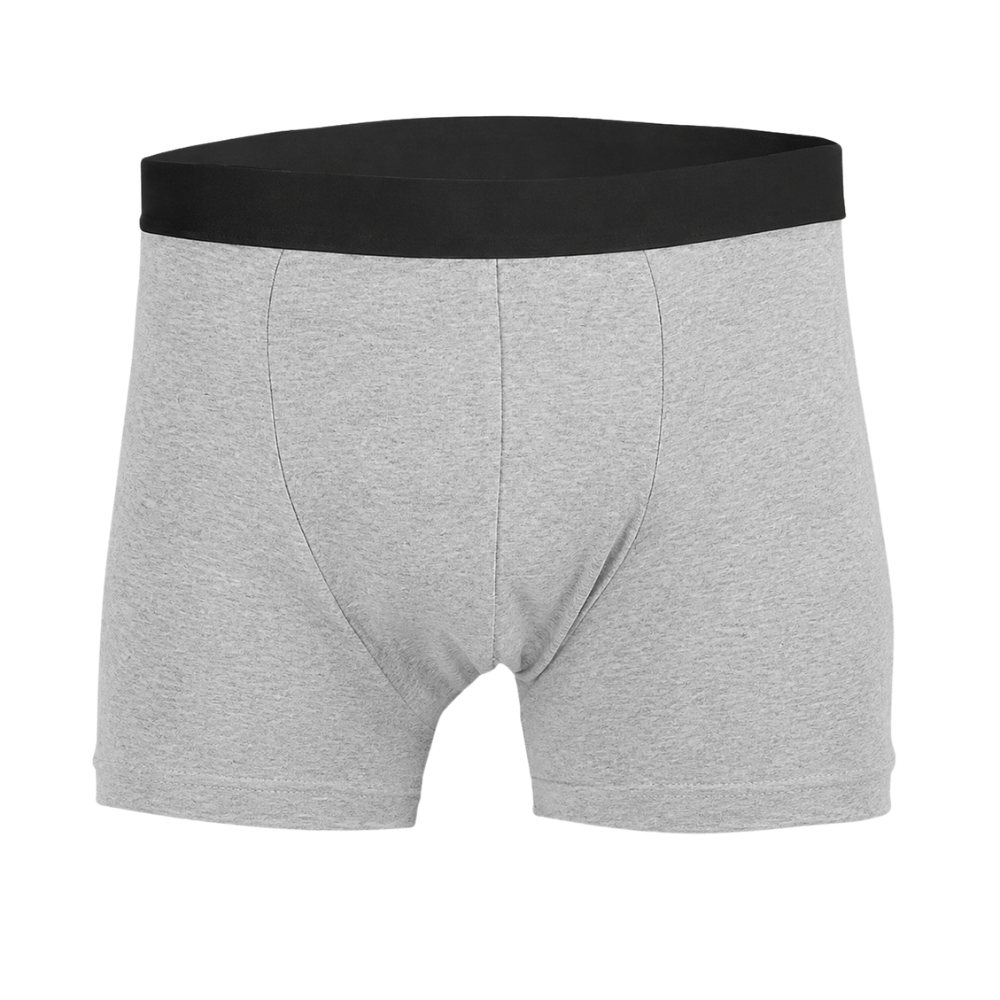 Men's Protective Incontinence Trunks - Grey