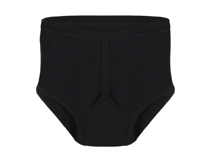Men's traditional Y front incontinence super brief
