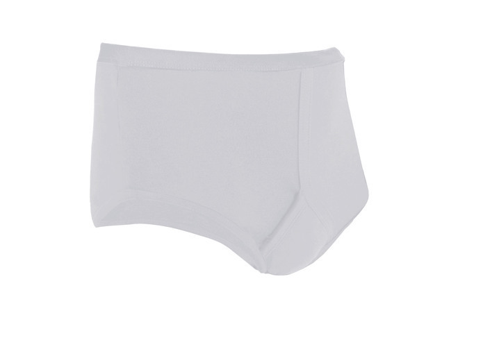 Men's traditional Y front incontinence super brief