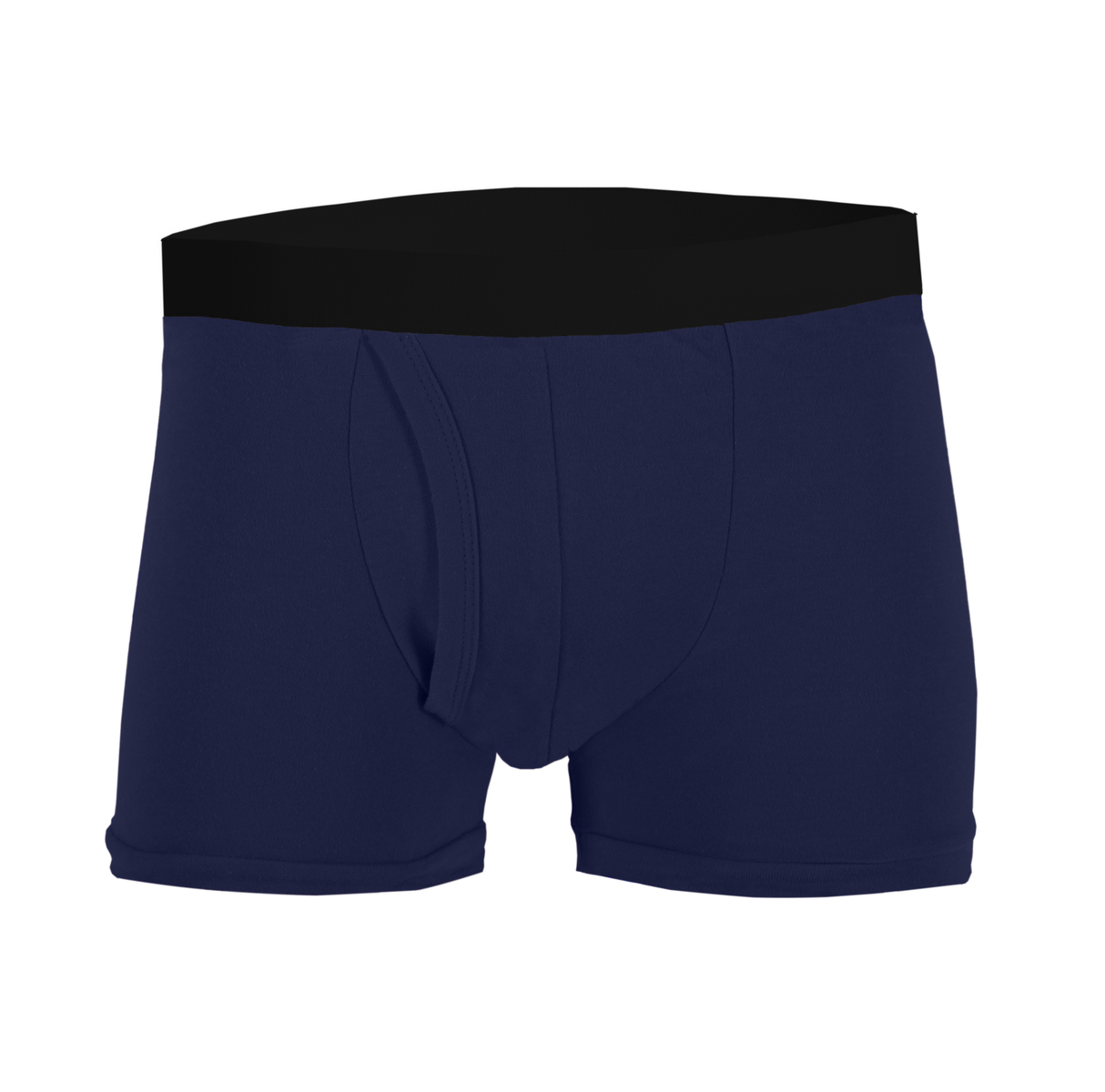 Mens padded trunk incontinence pants navy